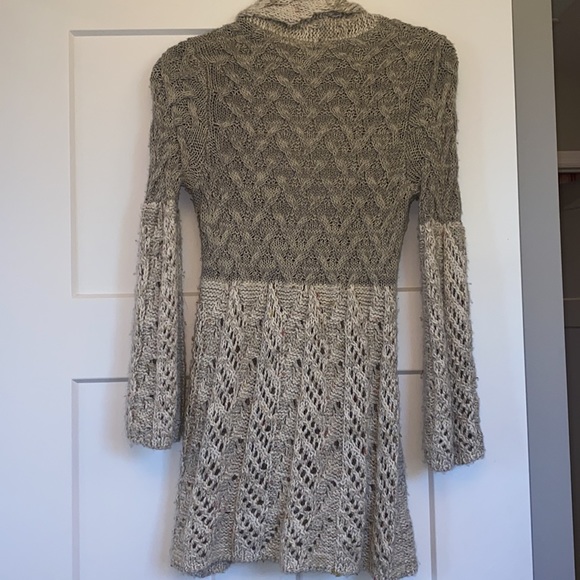 Anthropologie Guinevere Shawl Collar Knitted Cardigan - Picture 5 of 8